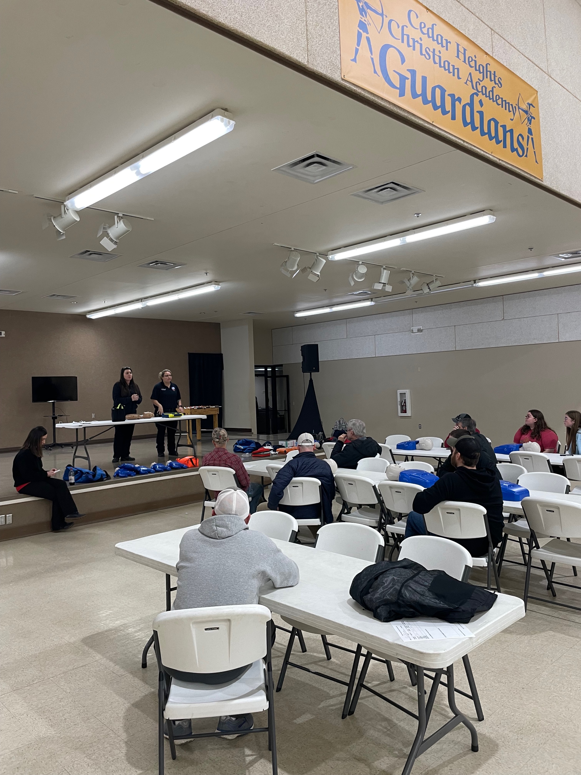 Cedar Hills Baptist Church STB/CPR/AED Training MEMS